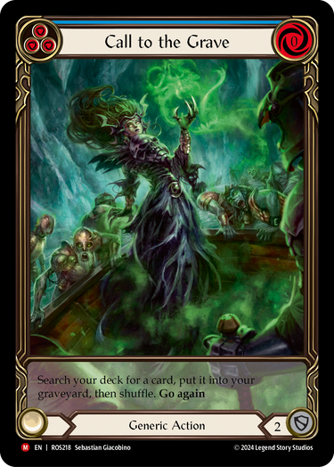 Call to the Grave - Extended Art